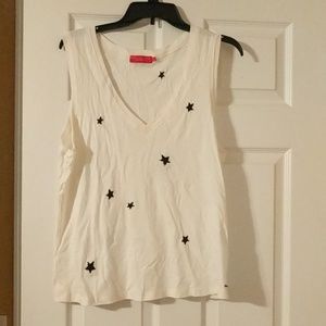 NWOT Philanthropy sleeves top